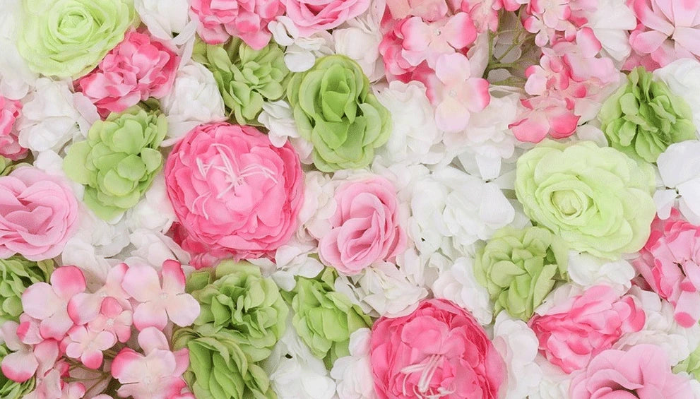 How to use artificial flower wall panels | Event Décor Shop