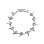 Peacock Belt - Pink