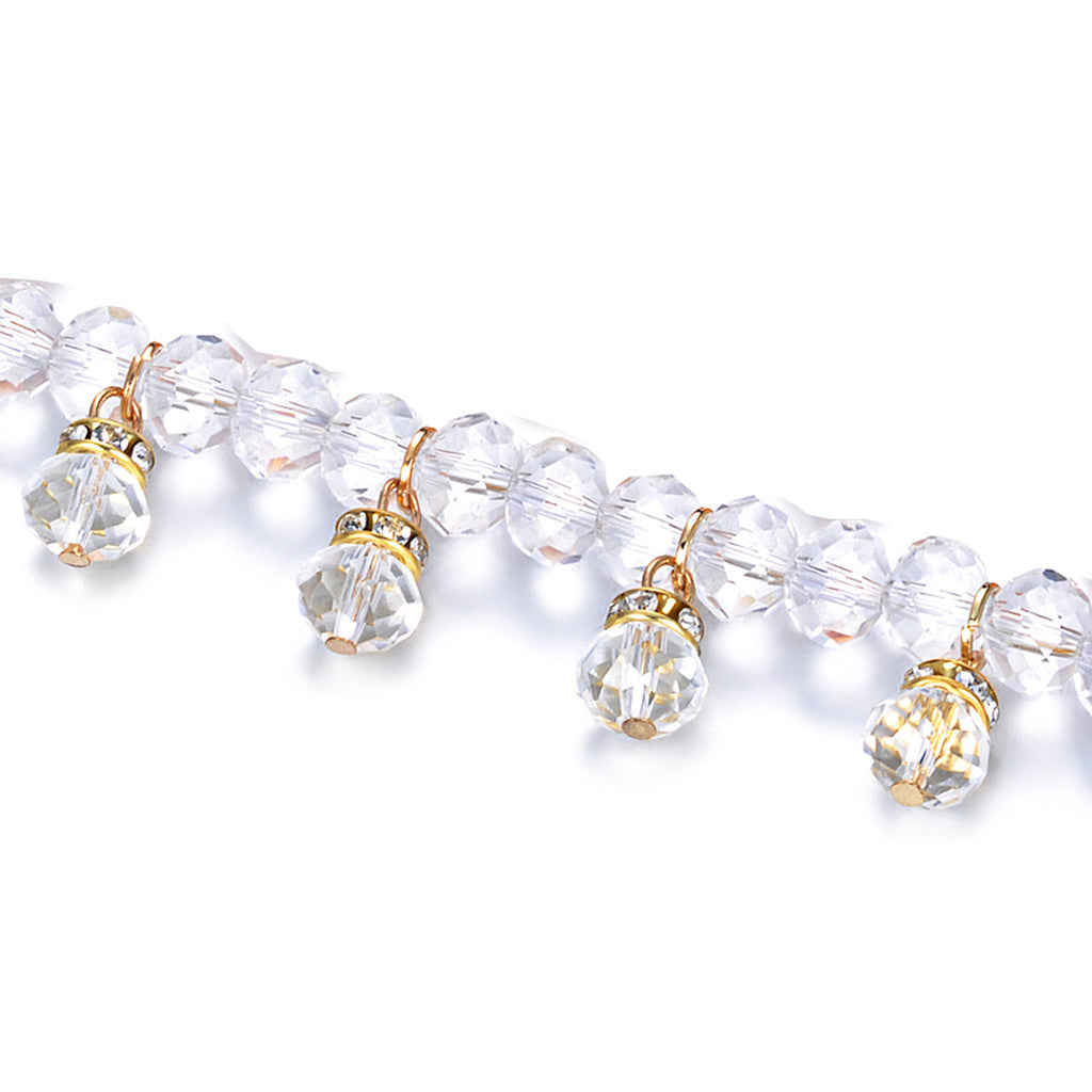 Clear Beaded Belt
