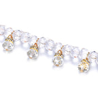 Clear Beaded Belt
