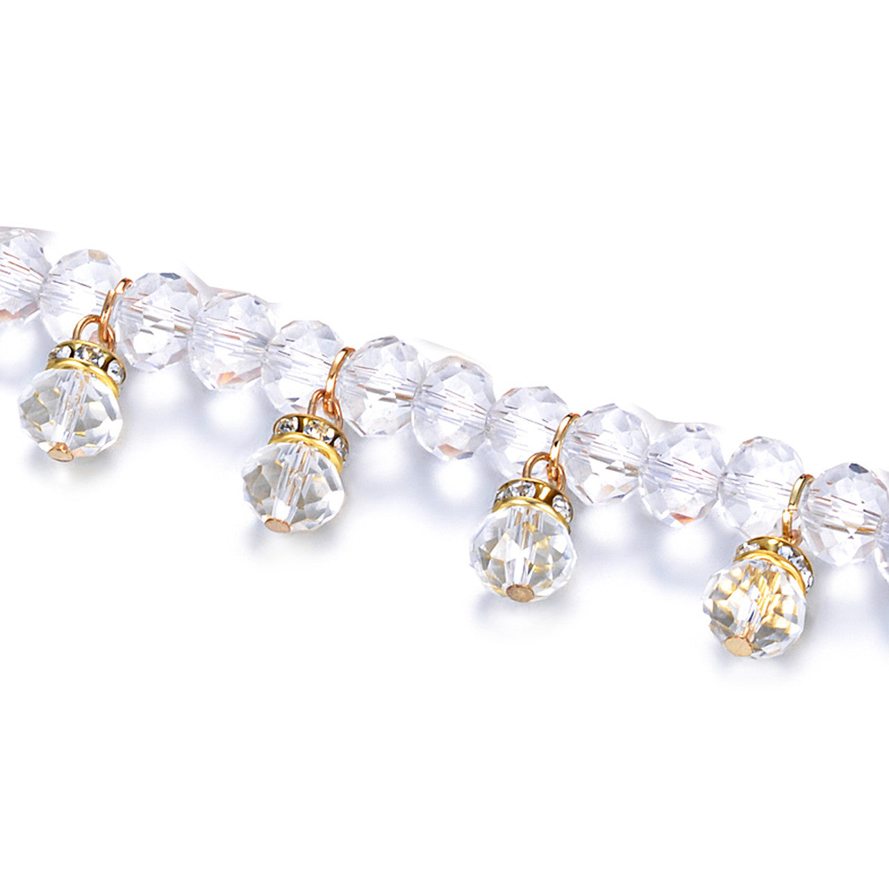 Clear Beaded Belt
