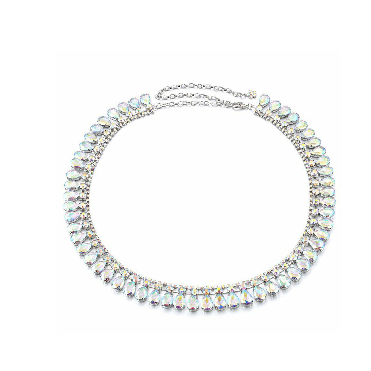 Teardrop Diamante Belt