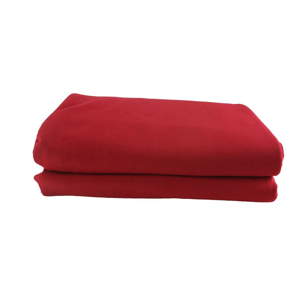 220GSM Round Spun Polyester Tablecloth - Red