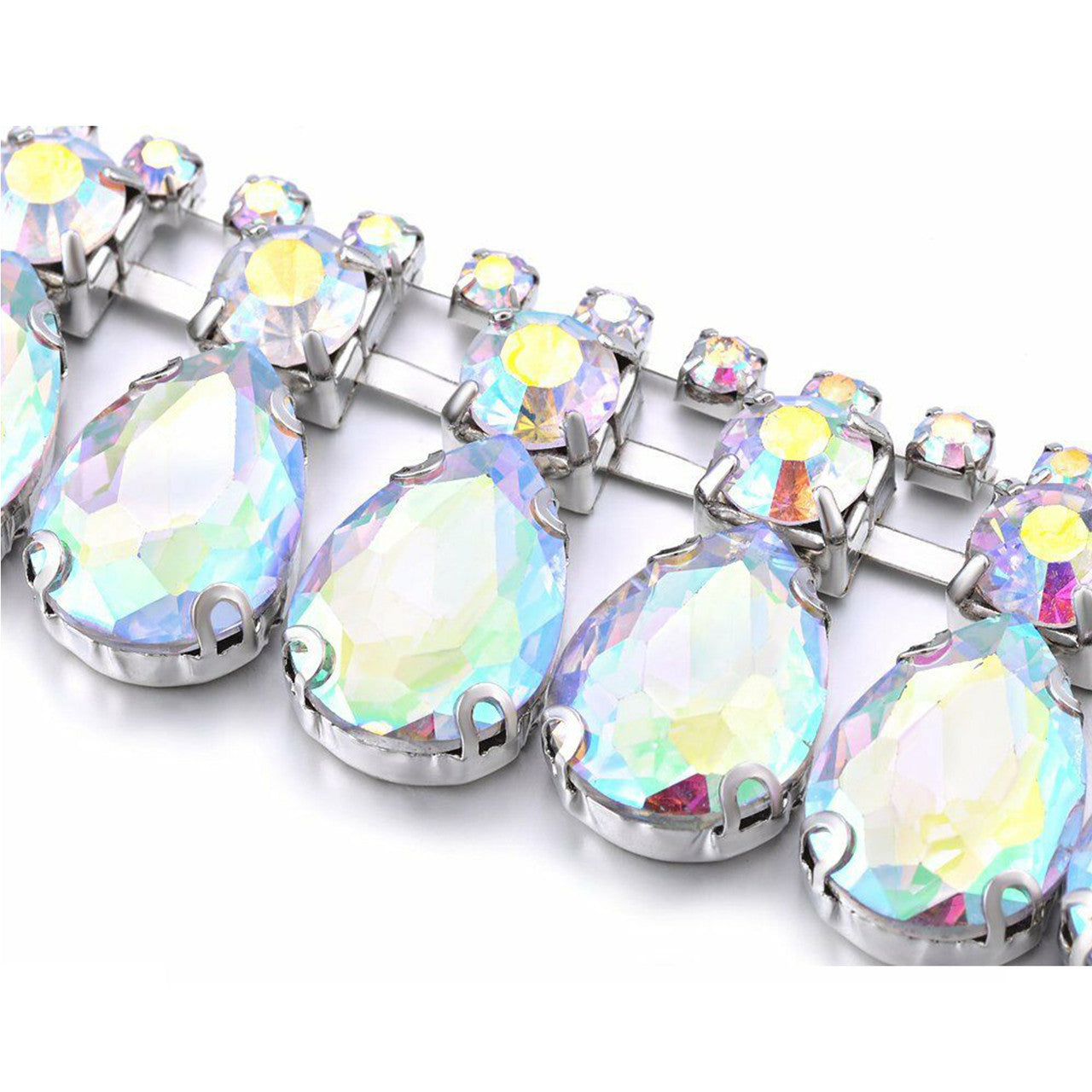 Teardrop Diamante Belt
