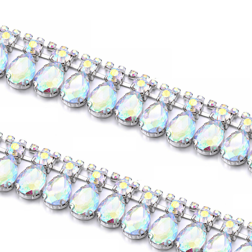 Teardrop Diamante Belt