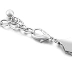 Metal Ball Chain Belt - Silver