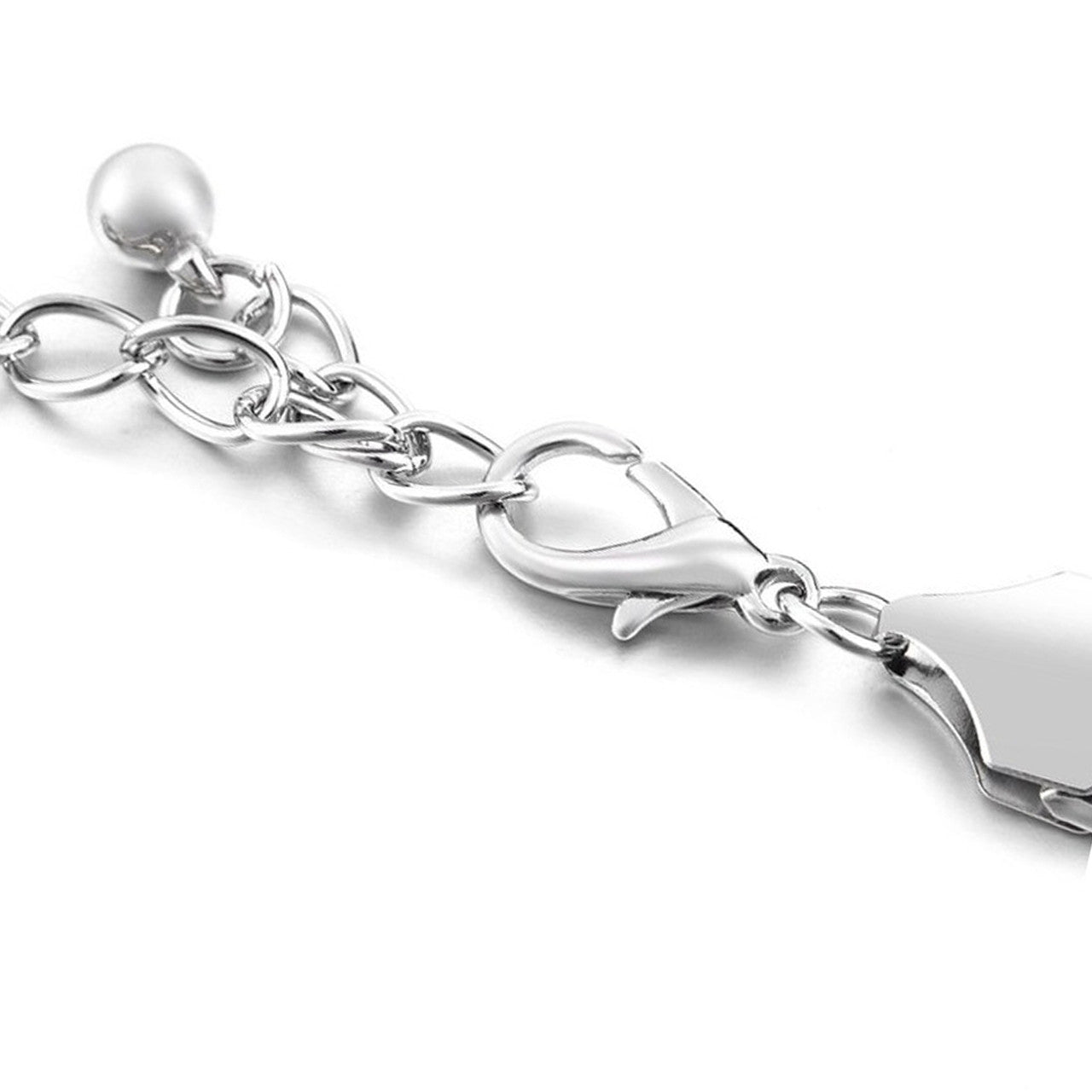 Metal Ball Chain Belt - Silver