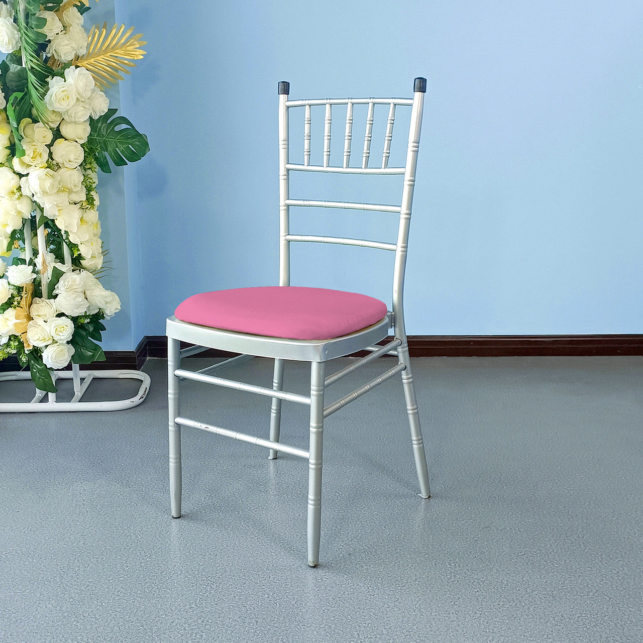 Spandex Seat Pad Cover  - Rose Pink