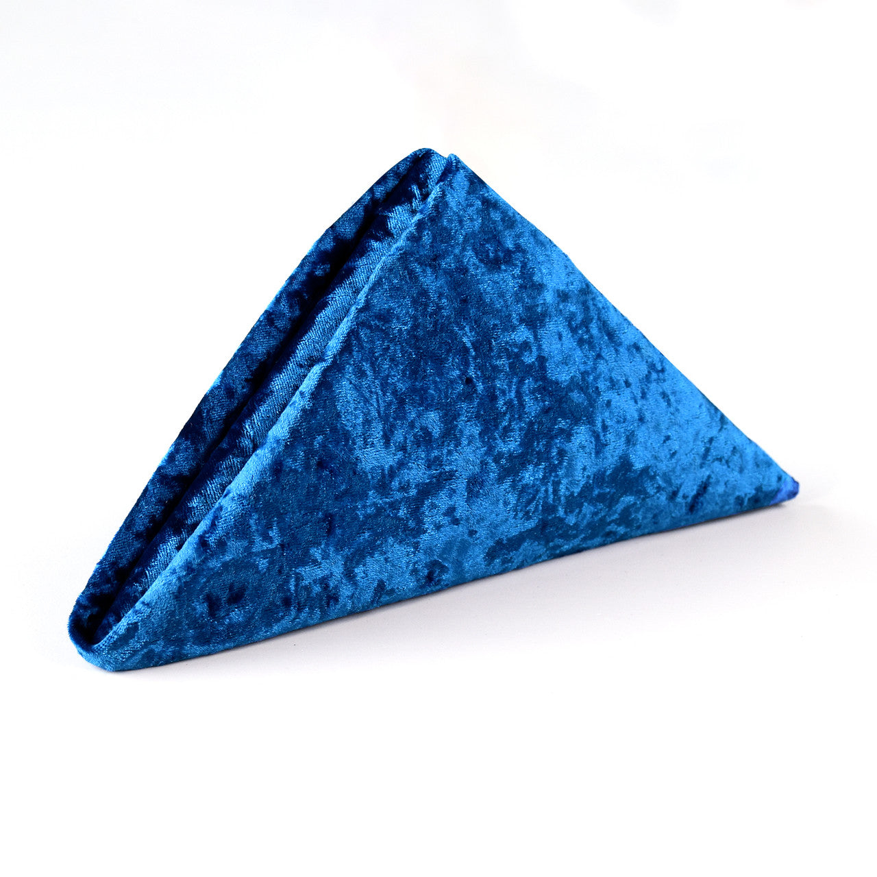 20" Velvet Napkin - Royal Blue