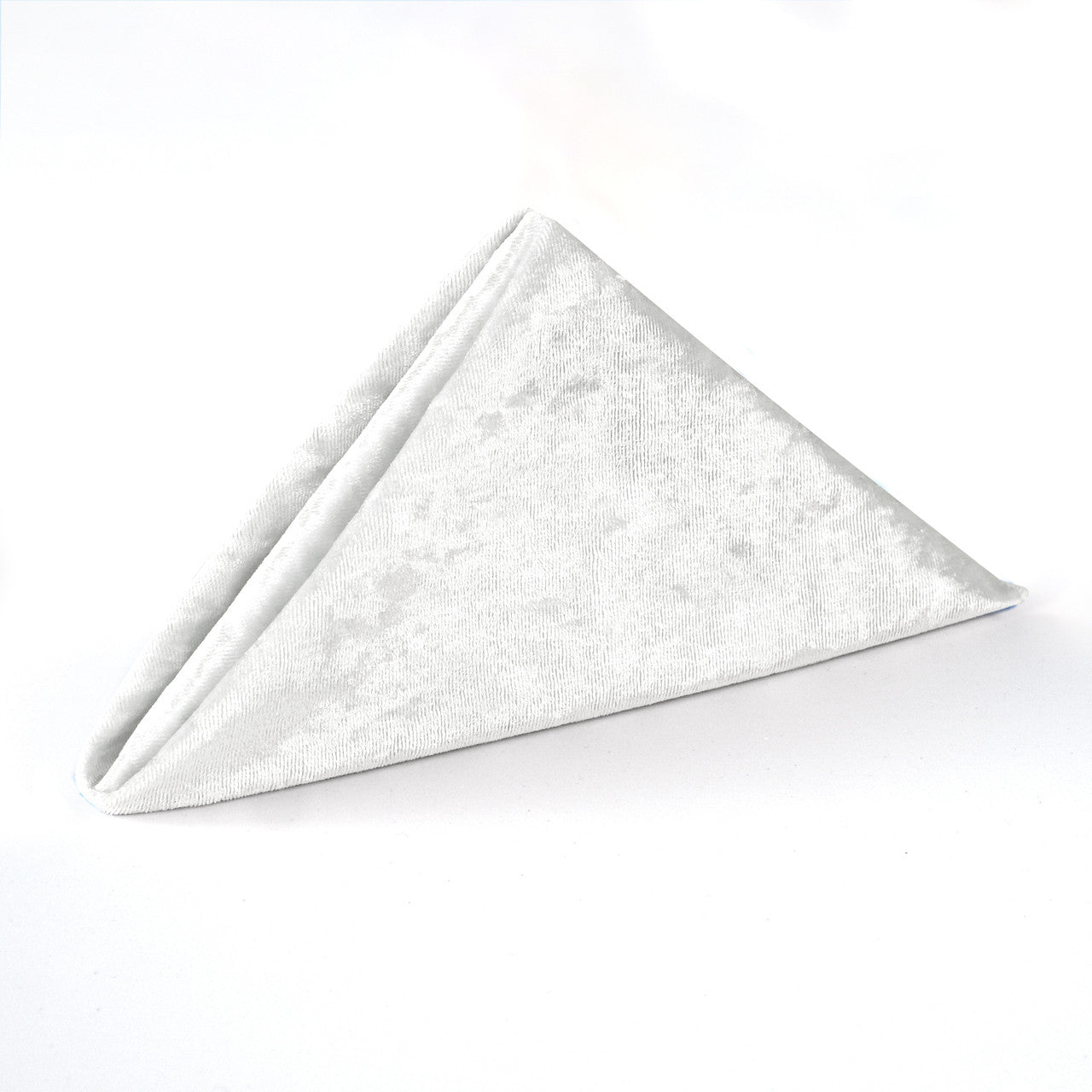 20" Velvet Napkin - Ivory