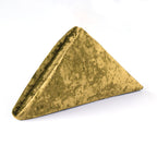 20" Velvet Napkin - Gold