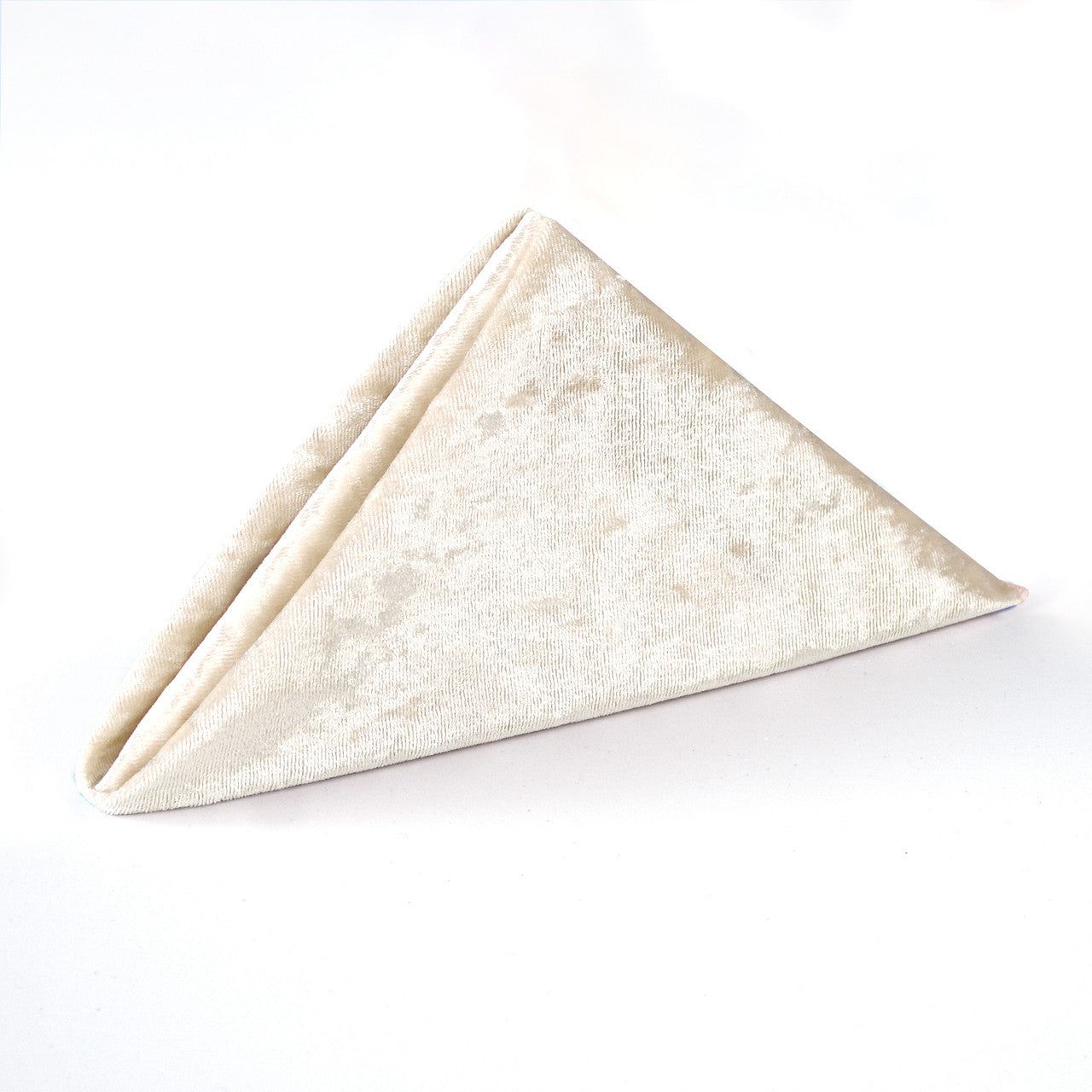 20" Velvet Napkin - Champagne