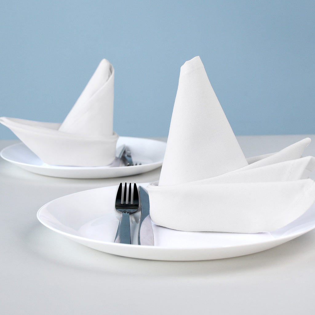 220GSM Napkins (20") - White