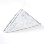 20" Velvet Napkin - White