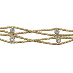 Gold Diamante Chain with Charms
