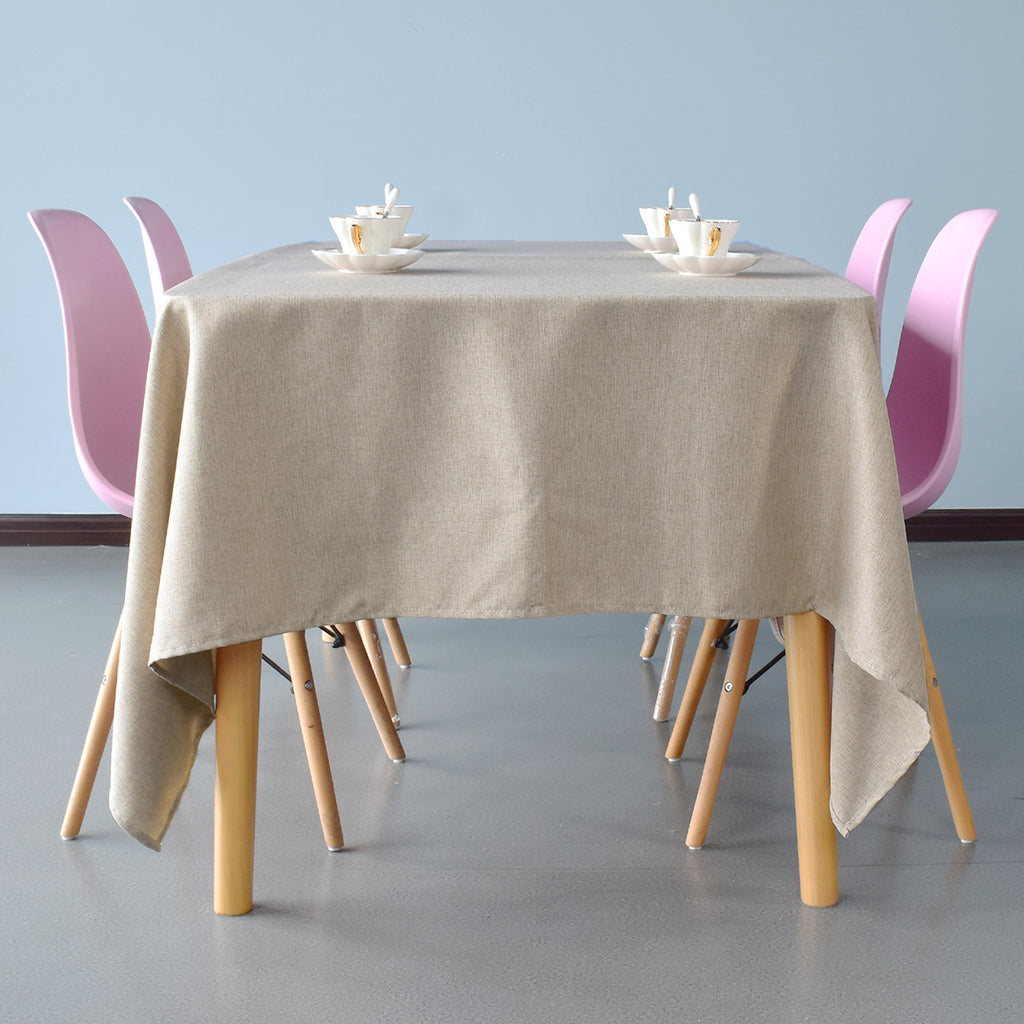 Beige Tablecloth