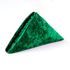 20" Velvet Napkin - Emerald Green