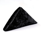 20" Velvet Napkin - Black