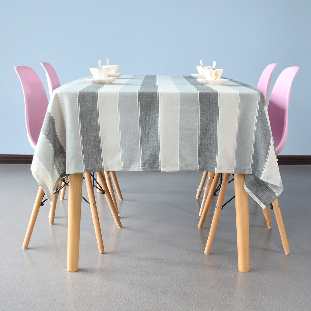 305GSM Geometric Stripe Printed Tablecloth