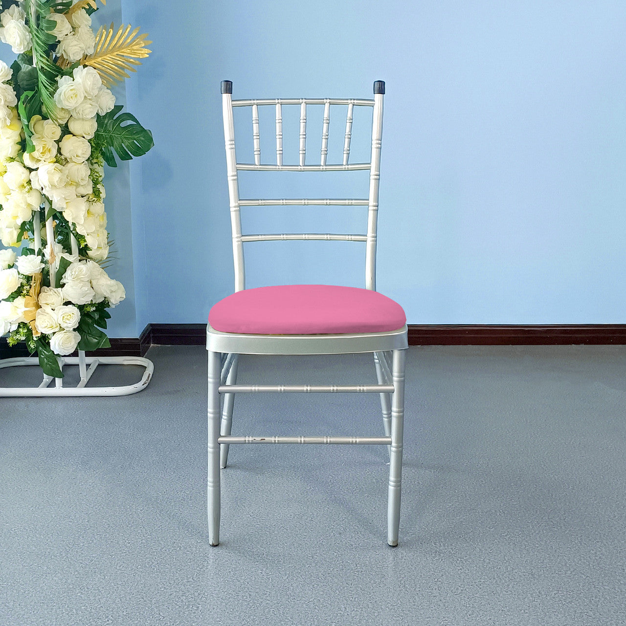Spandex Seat Pad Cover  - Rose Pink