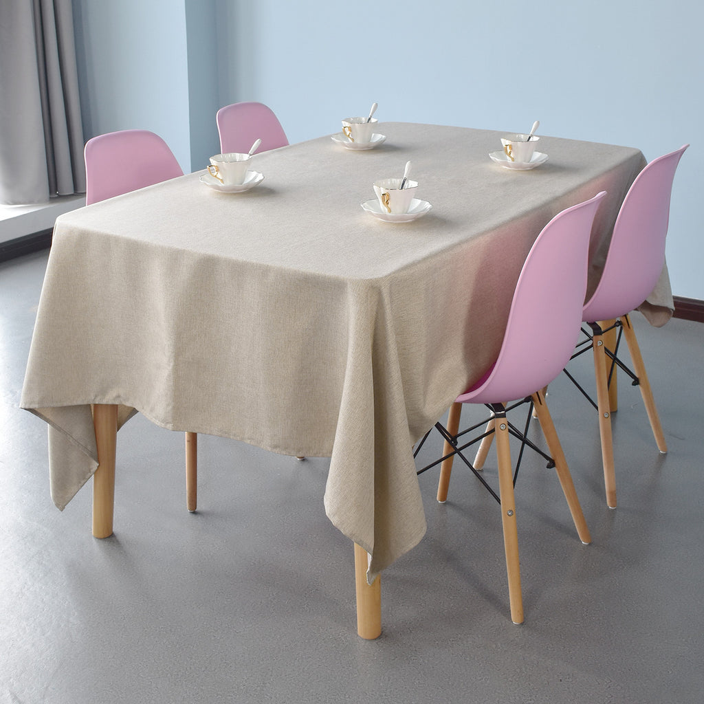 Beige Tablecloth