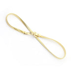 Stretchy Belt with Buckle - Gold