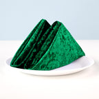 20" Velvet Napkin - Emerald Green