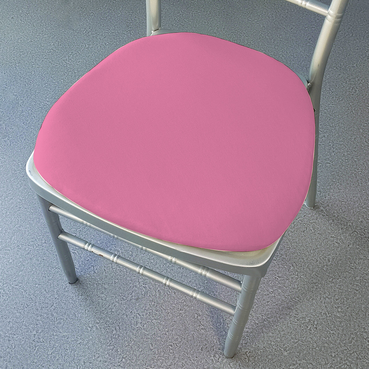 Spandex Seat Pad Cover  - Rose Pink