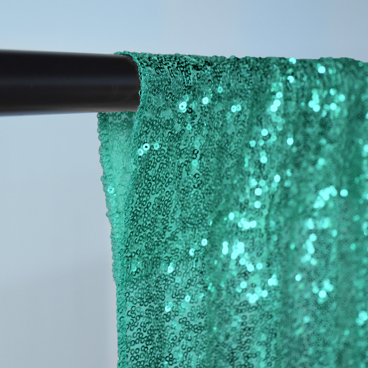 4ft x 9ft Sequin Backdrop Photography - Emerald Green