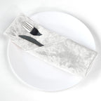 20" Velvet Napkin - Ivory