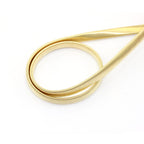 Stretchy Belt with Buckle - Gold