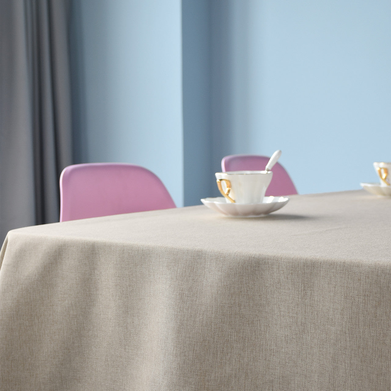 Beige Tablecloth