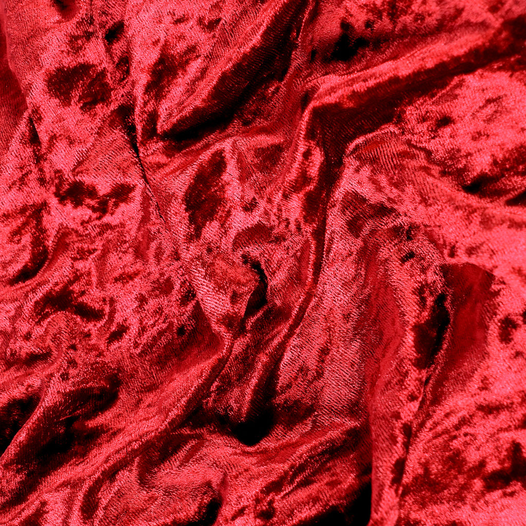 20" Velvet Napkin - Red