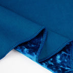 20" Velvet Napkin - Royal Blue