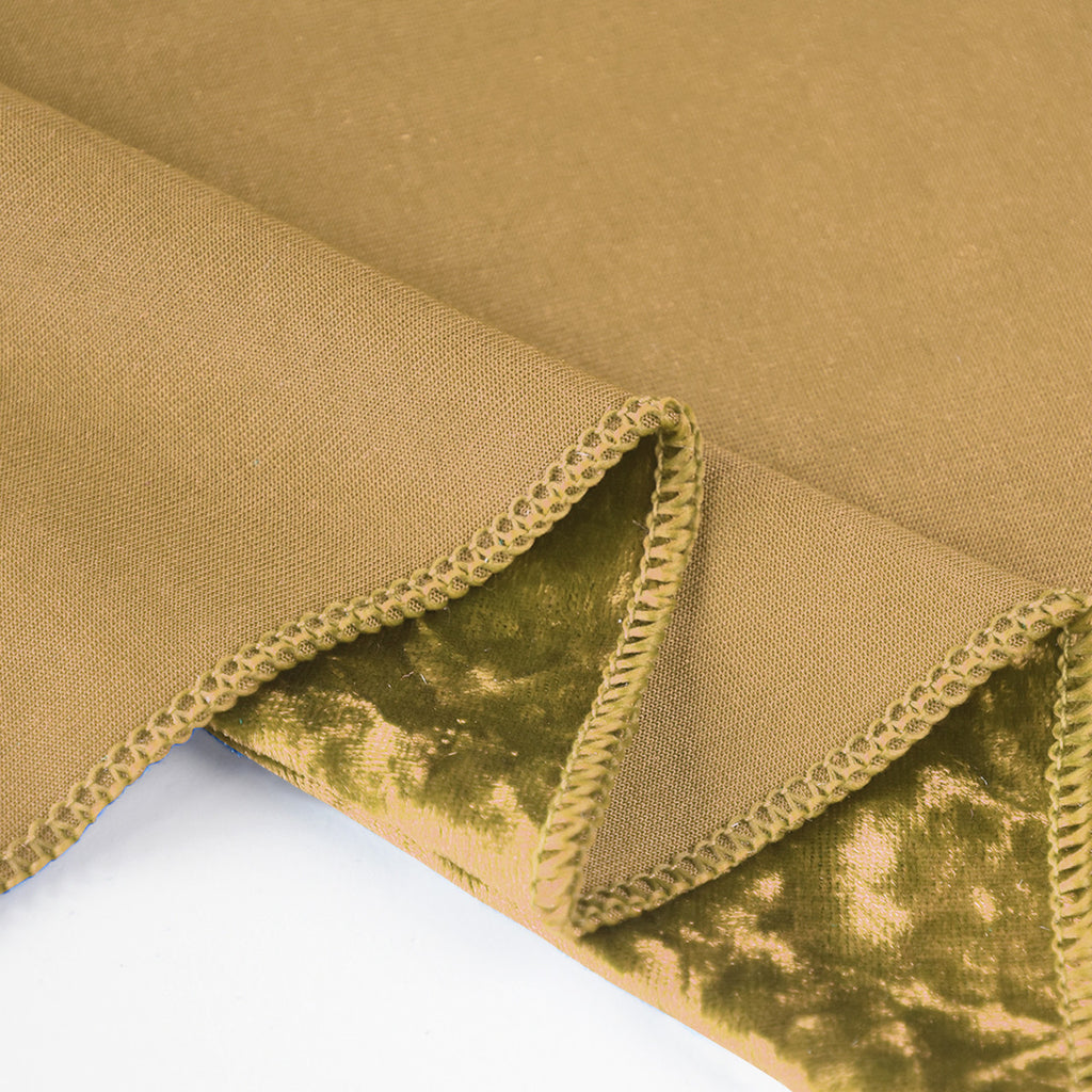 20" Velvet Napkin - Gold