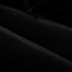 Black Spandex Chair Cover with Ruffled Skirt