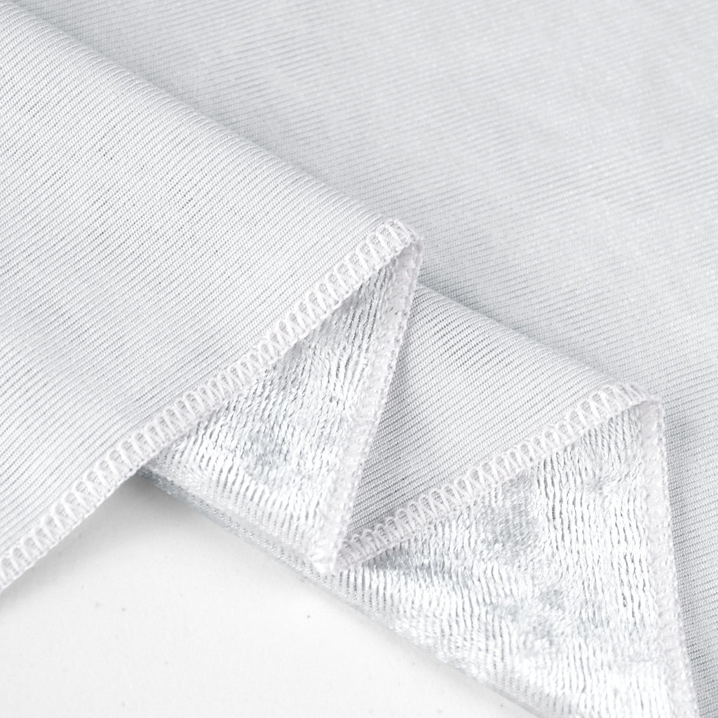 20" Velvet Napkin - White