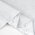 20" Velvet Napkin - White