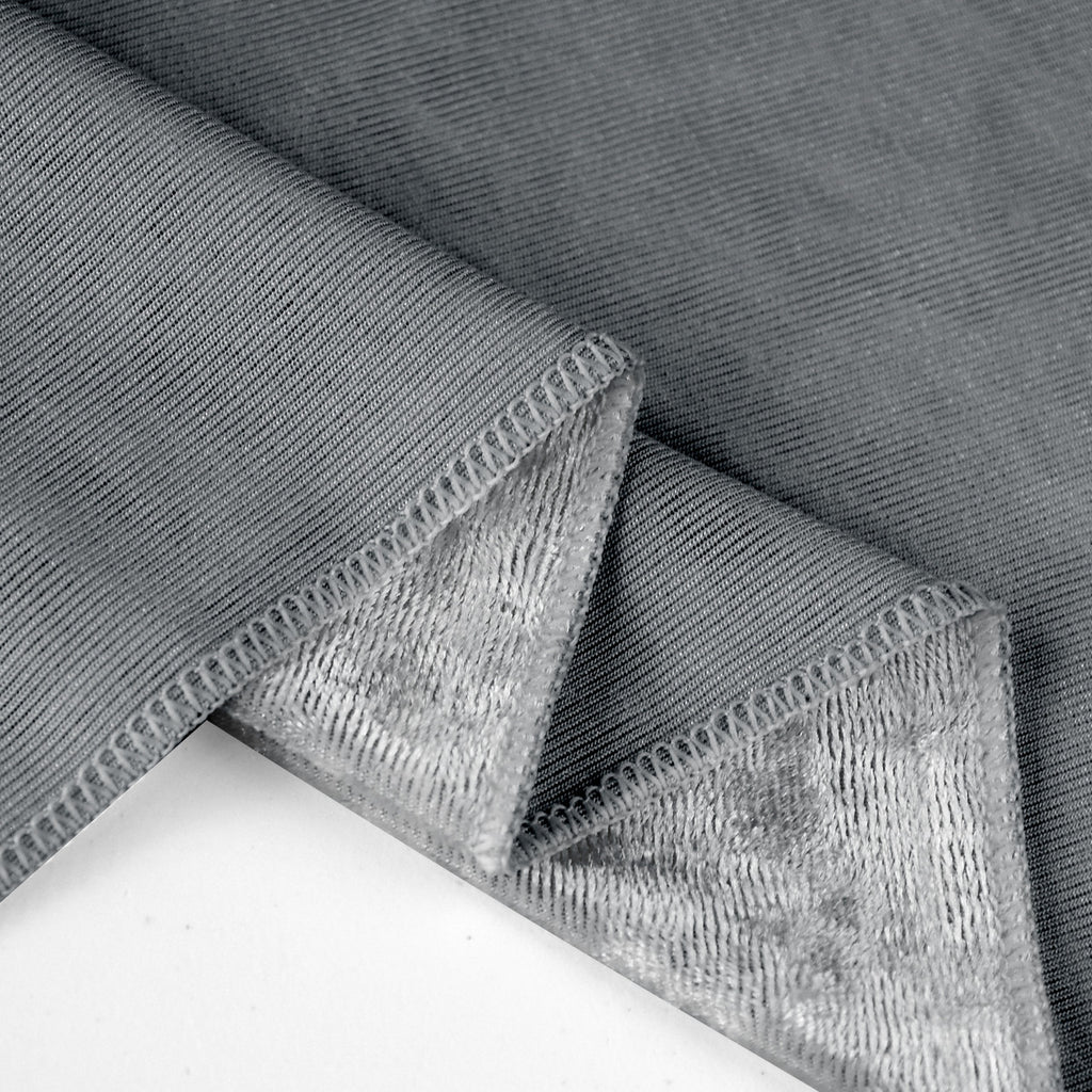 20" Velvet Napkin - Silver
