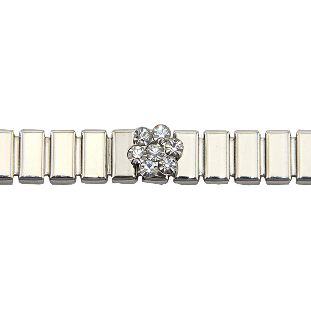 Flat Diamante Bow Belt