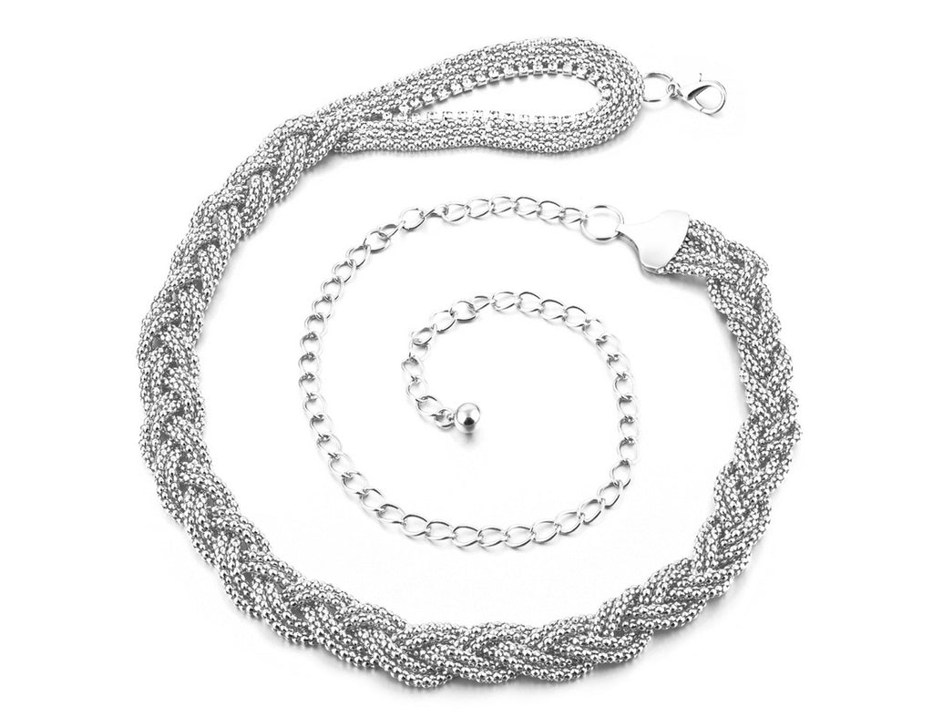 Mesh Belt - Gold/Silver