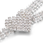 Diamante Waist Belt with Heart Loop