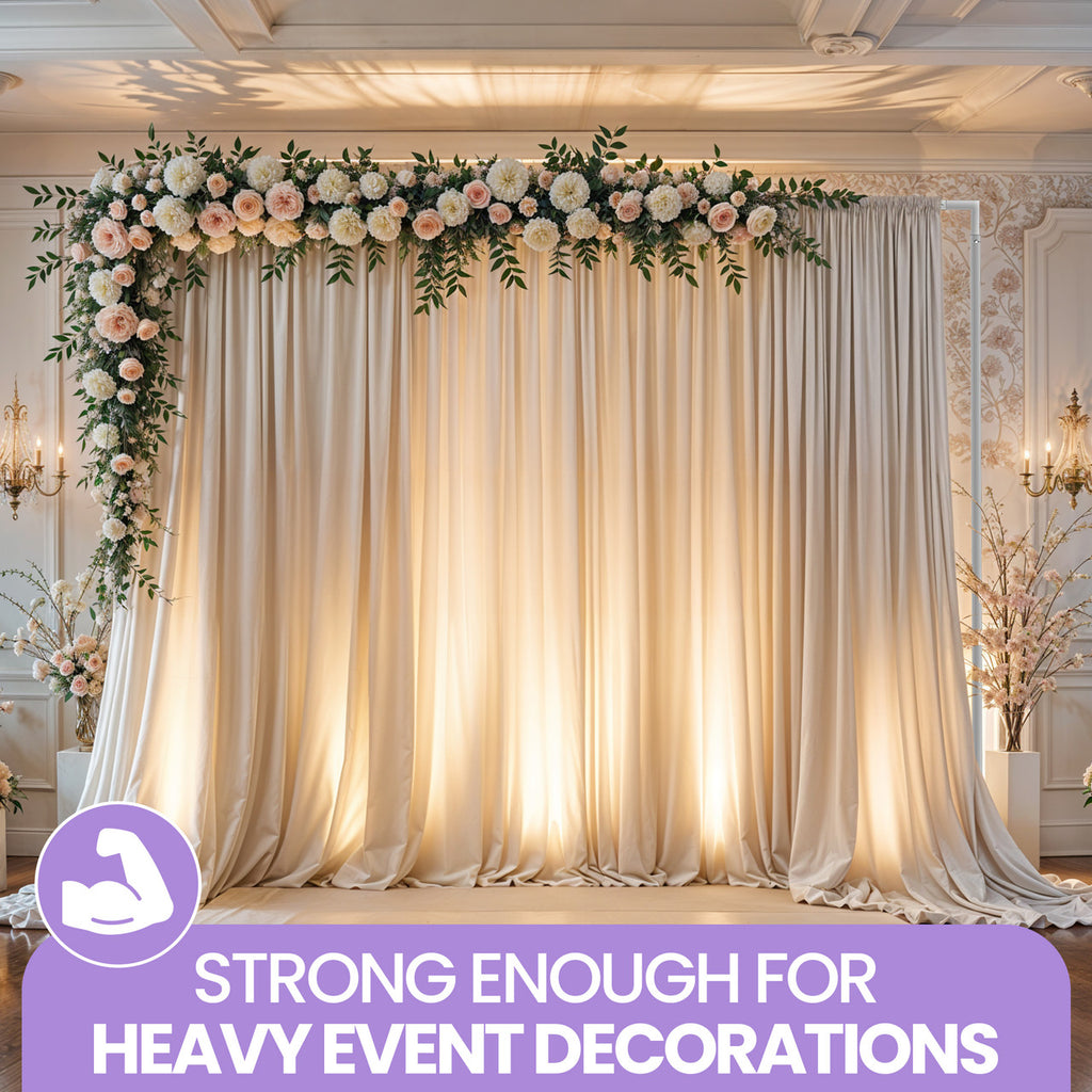 4m x 8m Medium Weight Pipe And Drape Backdrop Stand