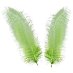50-60cm Loose Ostrich Feathers, 5pcs - Mint