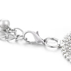 Diamante Waist Belt with Heart Loop