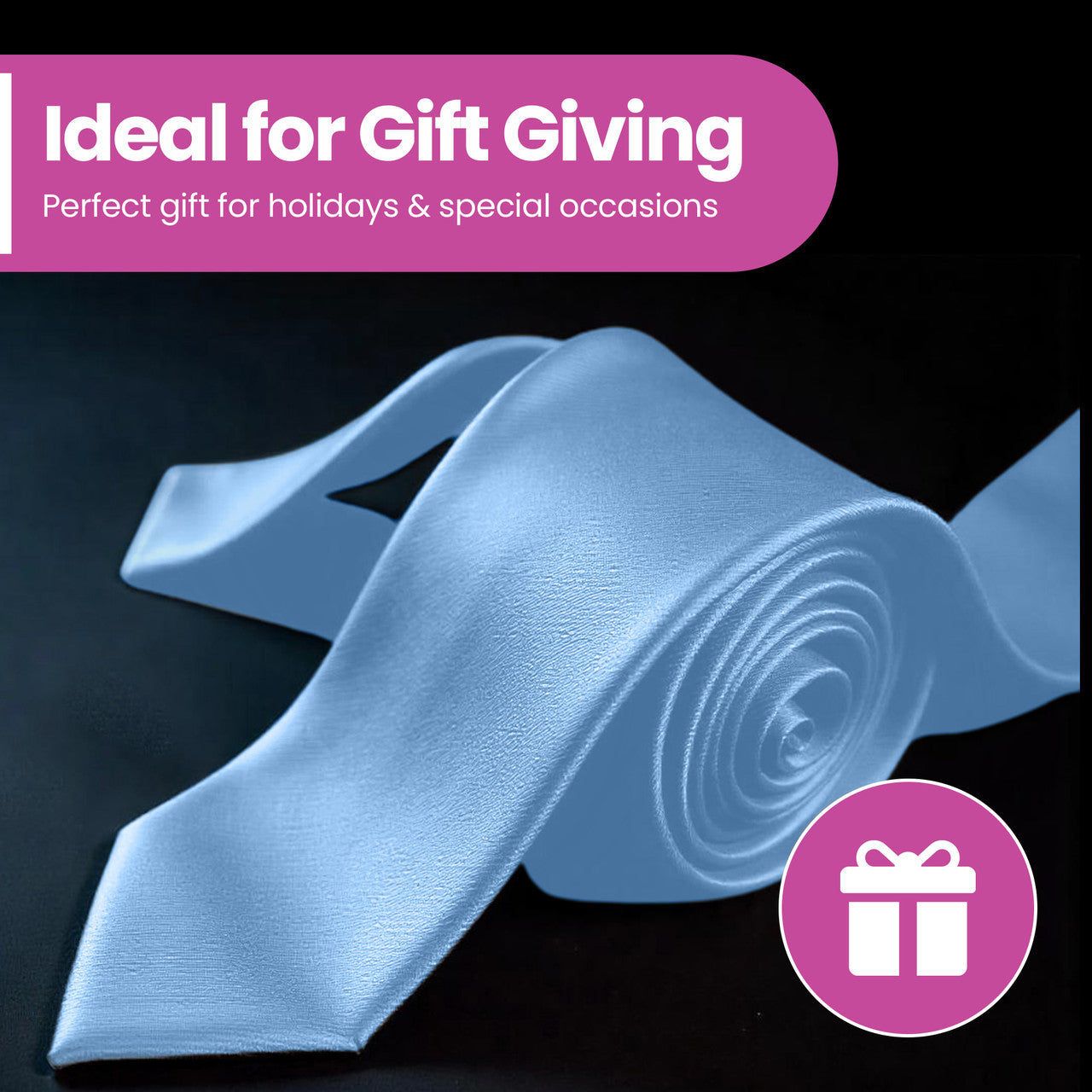 Sky Blue Neck Tie