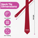 Burgundy Neck Tie