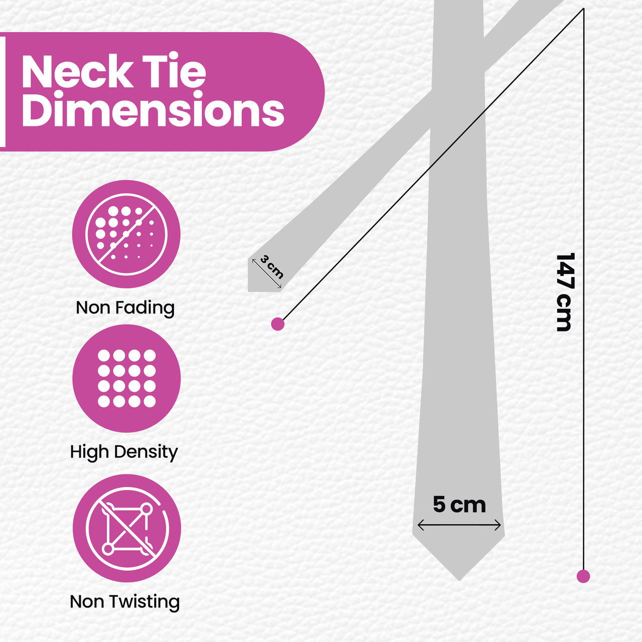 White Neck Tie