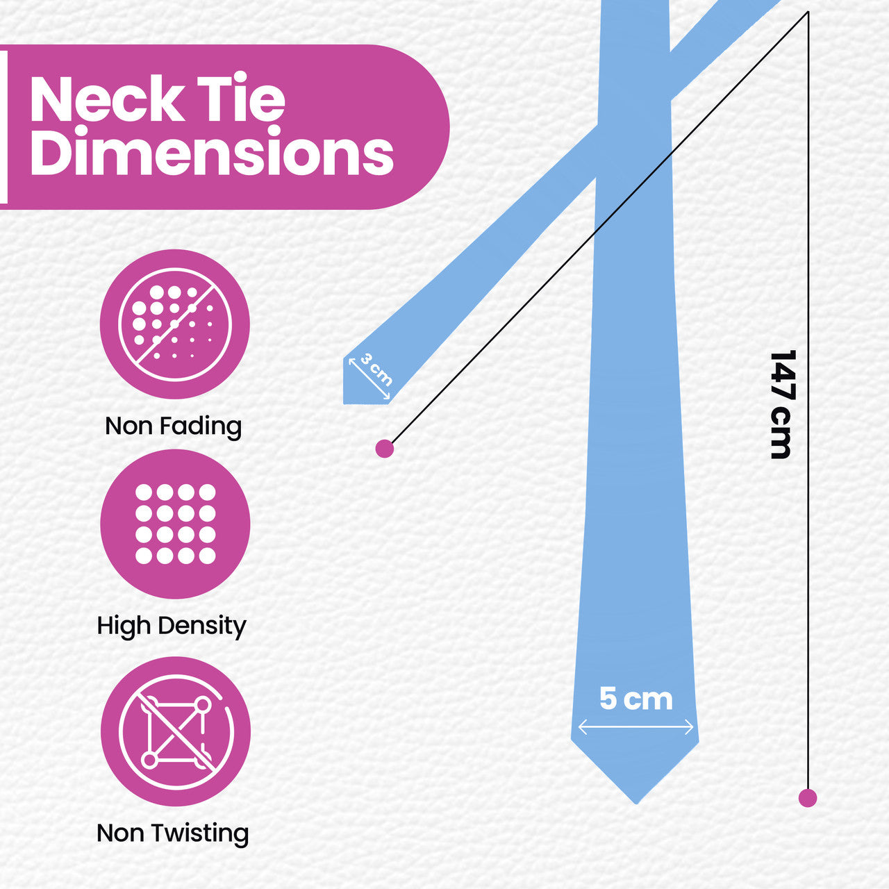 Sky Blue Neck Tie