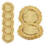 Decorative Charger Plates for Parties - 24Pcs